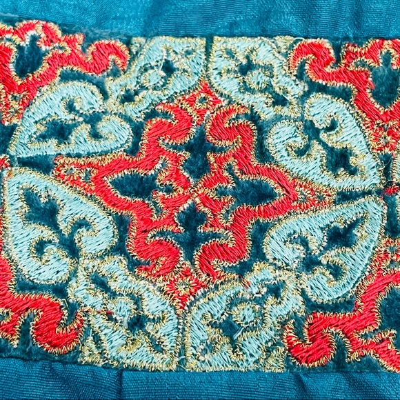 Tracy Porter Brocade Sateen Bohemian Kimono Jacket - Picture 6 of 11